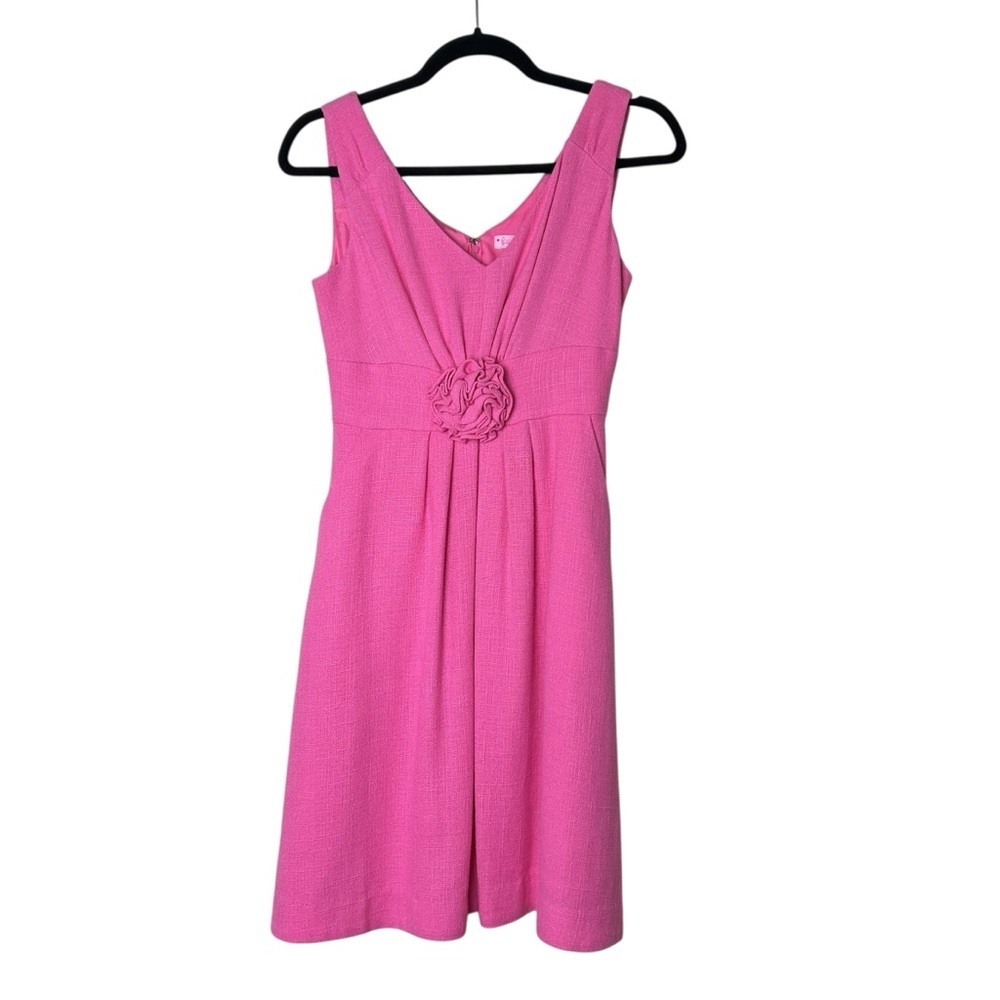 Lilly Pulitzer The Parker Pink V-Neck Dress - Picture 4 of 14